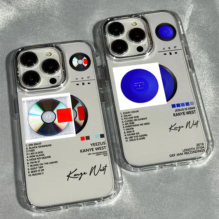 Funda de teléfono Rapero Kanye West para Xiaomi Redmi A3 A5 10C 12 13 13C 14C Note10 11 12 13 14 Pro Plus 4G 5G transparente - imagen 2
