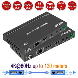 Extensor HDMI Navceker 4K 60Hz Ethernet Cat6 60m