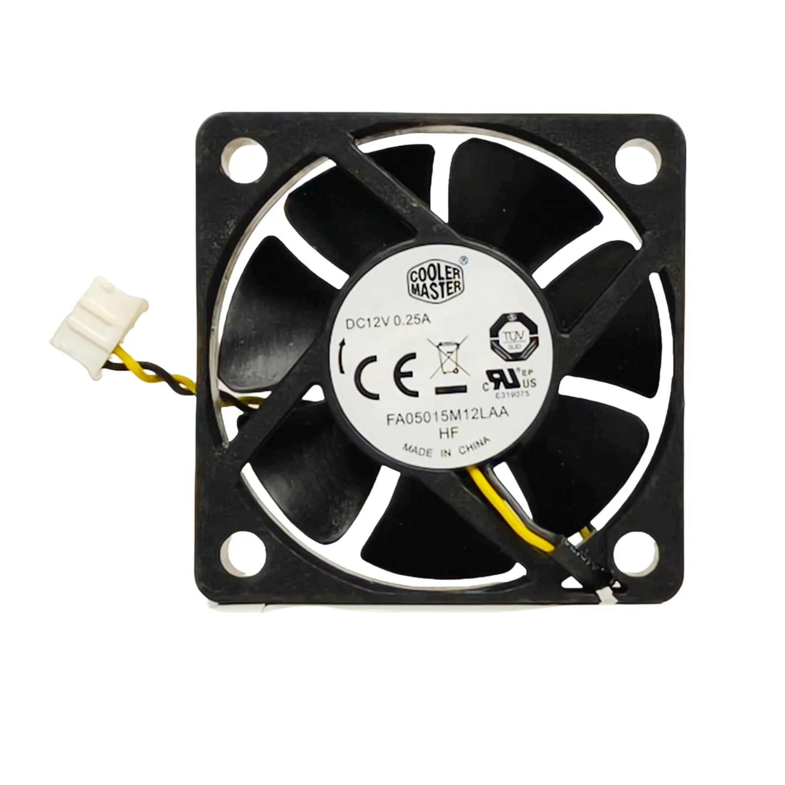 Para Cooler Master FA05015M12LAA 50x50x15mm 12V 0.25A ventilador de refrigeración Industrial de CC de alto flujo de aire para IPC y servidores - imagen 3