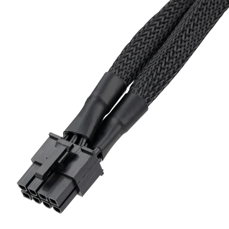 CPU de 20cm, 8 pines a tarjeta gráfica de vídeo, Cable de alimentación PCI-Express de 8 pines a Dual 6 pines, triangulación de - imagen 3