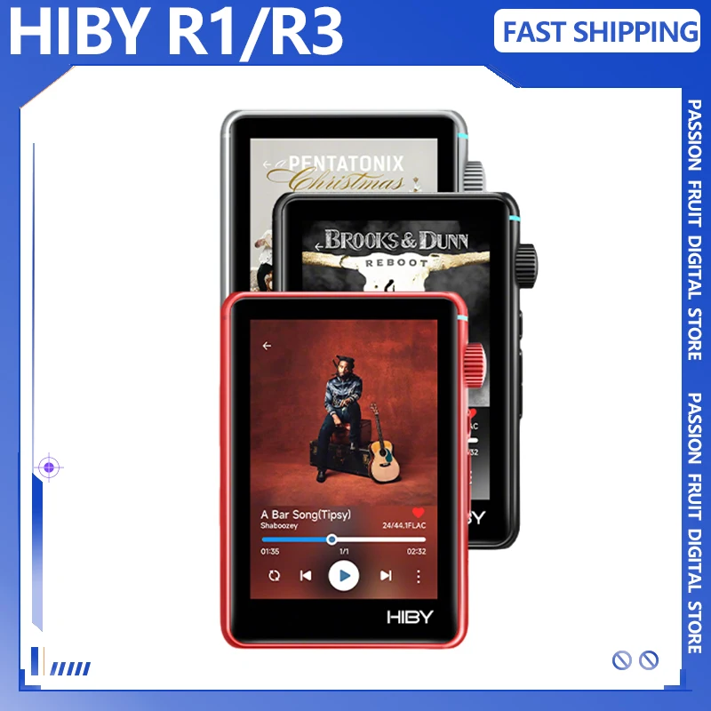 HiBy R3 Pro II HiFi MP3 Gen 2 reproductor de música USB DAC auriculares AMP CS43198 * 2 OPA1622 * 4 480mW 4000mAh salida DSD256 MQA 8X PD2.0 - imagen 2