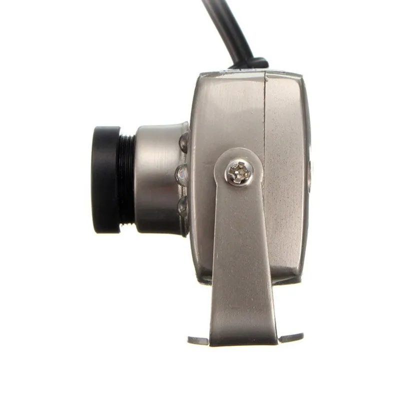 Cámara Analógica Mini Metal Visión Nocturna IR 700TVL Lente Fijo - imagen 2