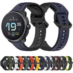 Correa deportiva de silicona para Suunto Vertical, Race y 9 Peak
