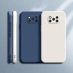 Funda Silicona Líquida POCO X3 Pro con Protector de Cámara
