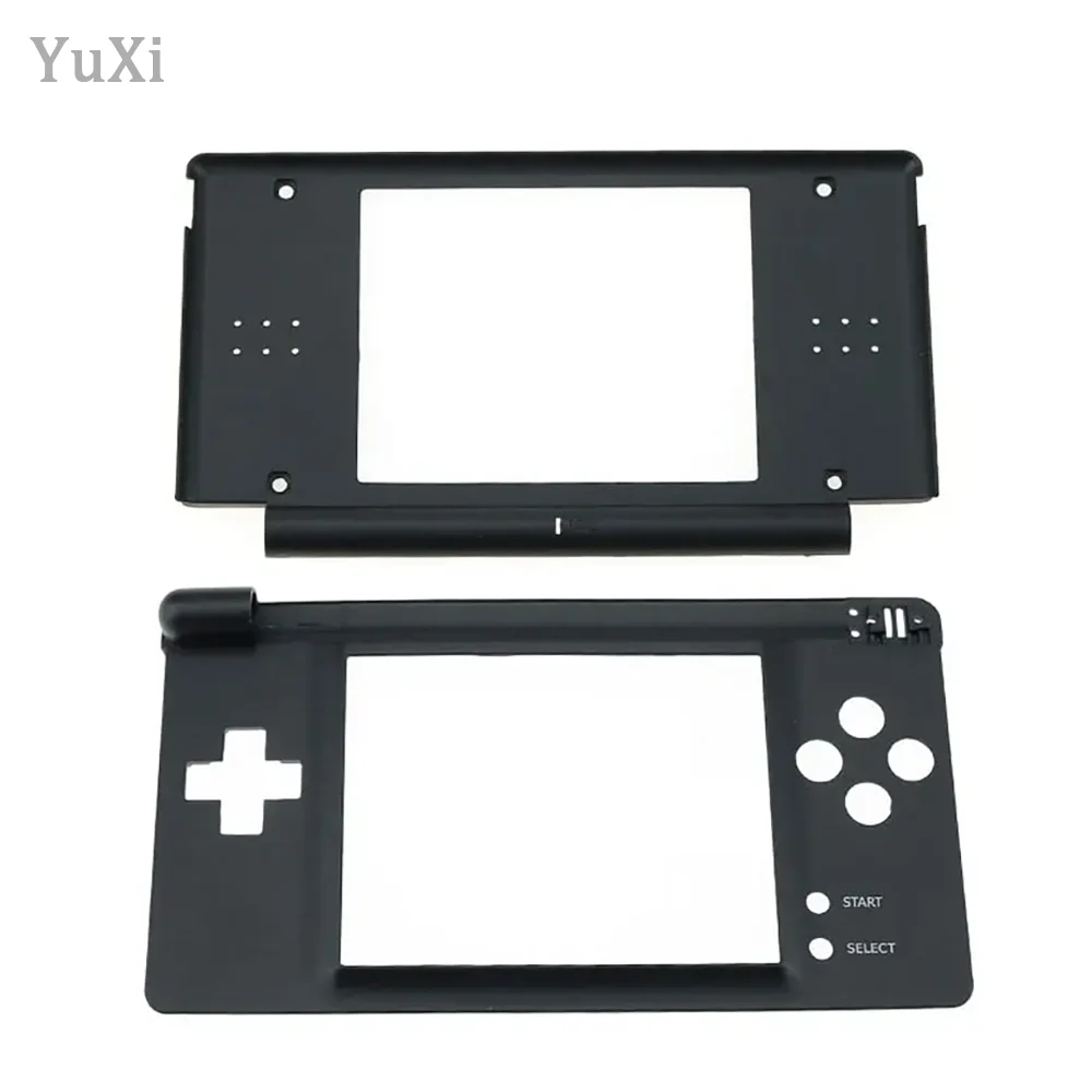 Marco inferior superior para DS Lite, marco de pantalla superior inferior para Nintendo NDSL, pieza de repuesto de marco interior de pantalla negra, 1 Uds. - imagen 4