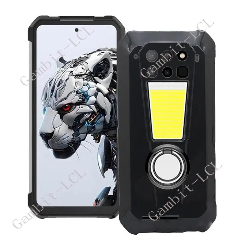 Soporte de anillo trasero para Unihertz 8849 Tank 3 Pro 3Pro, 6,79 ", 2024, funda de teléfono de silicona suave TPU Original a prueba de golpes