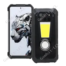 Unihertz 8849 Tank 3 Pro Funda TPU Original Antigolpes con anillo