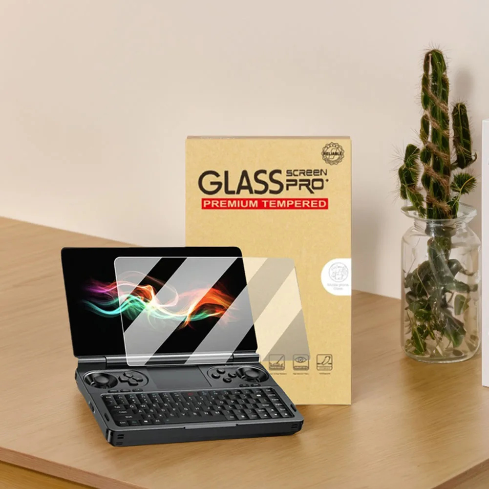 Para GPD Win Mini película protectora de pantalla de vidrio templado protector de pantalla antiarañazos película de pantalla de vidrio templado accesorios de juego - imagen 2