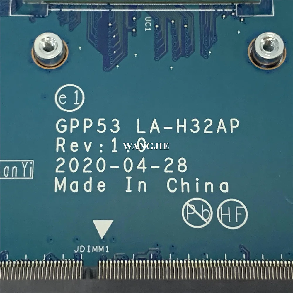 255 G8 para HP 15S-GR 15Z-GW 15S-GY 15S-GU placa base M03671-601 GPP53 LA-H32AP placa base para ordenador portátil R5 R7 CPU 100% probado - imagen 3