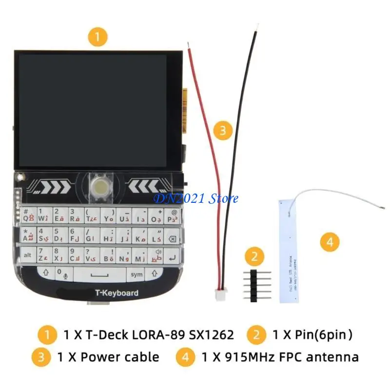 F3KE T-Deck ESP32-S3 Módulo 2.8 pulgadas LCD Tablero desarrollo Lorawan SX1262 Transceptor con wifi Bluetooth5 - imagen 4