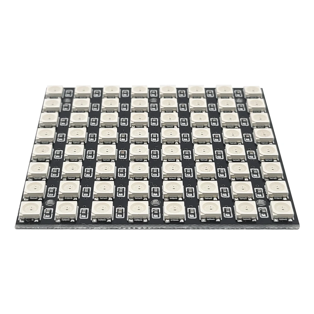 Módulo LED WS2812 5050 RGB Placa de desarrollo de controlador a todo color Cuentas de 64 bits 8x8 5V - imagen 5