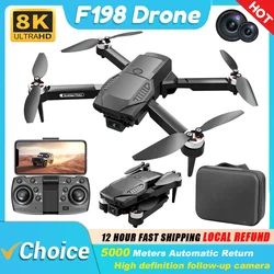 Dron F198 Pro Plegable Cámara Dual WiFi FPV Gran Angular