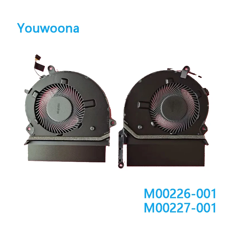Nuevo ventilador de refrigeración Original para CPU GPU para ordenador portátil HP Spectre X360 15-EB TPN-Q22 M00226-001 M00227-001