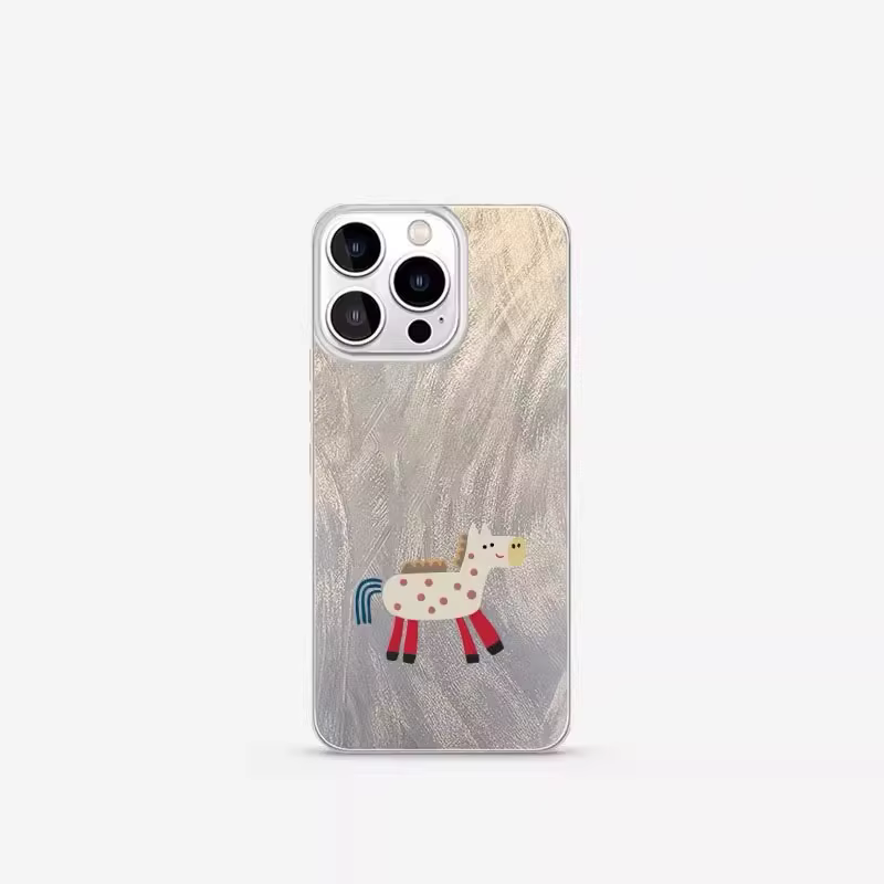 Funda de Teléfono con Diseño de Caballo de Troya de Dibujos Animados para iPhone 17 16 15 14 Plus 13 12 11 Pro Max 17 Air 16E XS XR X, Carcasa Rígida con Protección - imagen 4