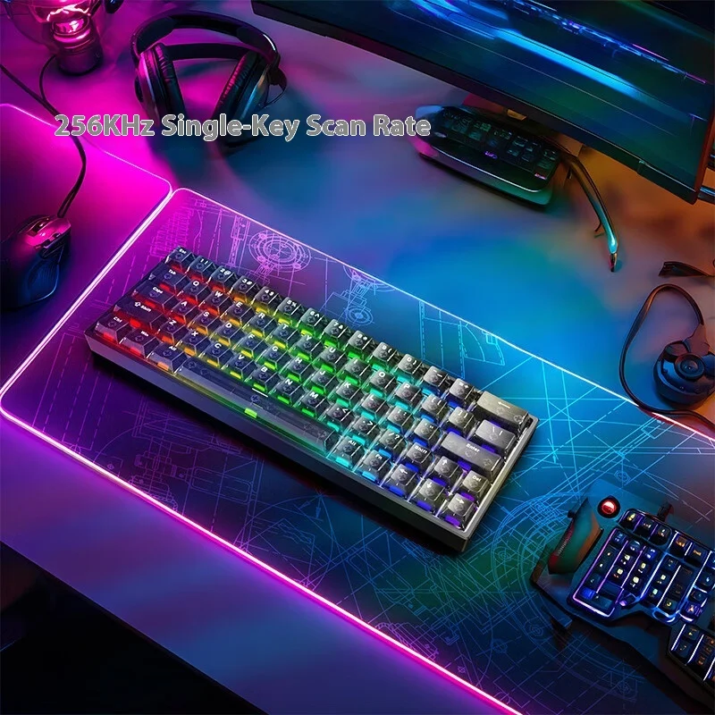 이록 ND63 울트라 MAX 게이밍 키보드 정밀 홀 이펙트 0.001mm RT 정확도 8kHz 폴링 레이트 다이내믹 SOCD MT TGL 핫 스와퍼블