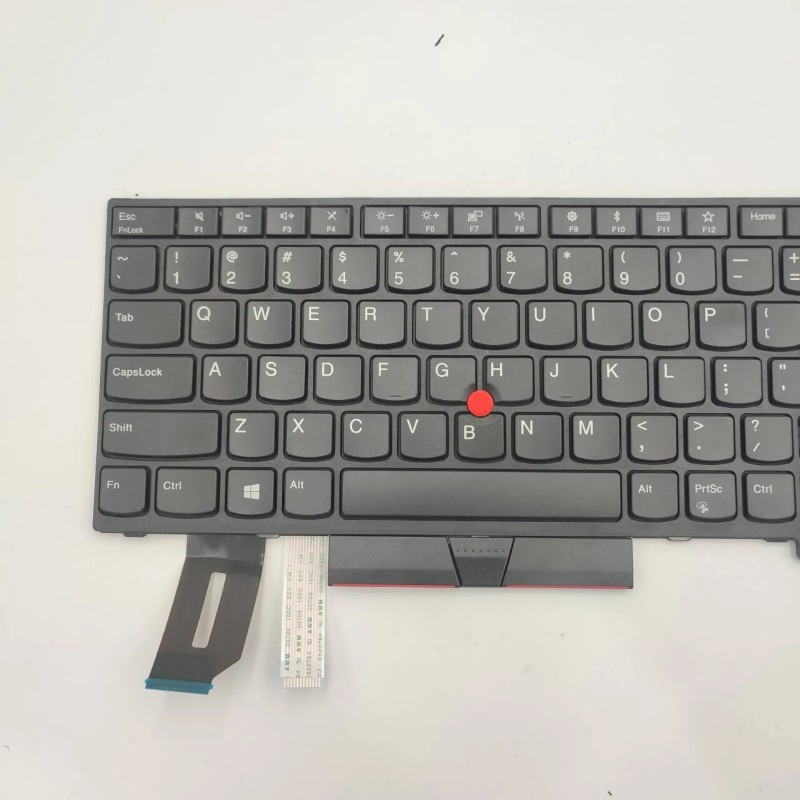 Teclado de ordenador portátil con diseño estadounidense para Lenovo ThinkPad E480 E485 E490 E495 T480S T490 T495 - imagen 2
