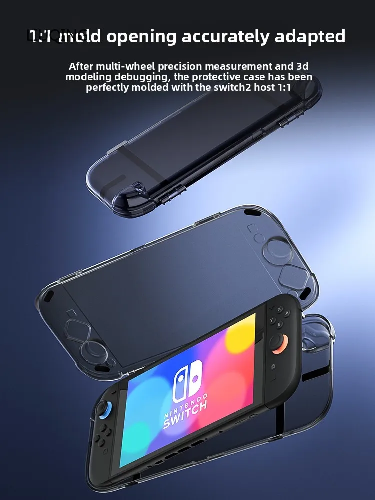 Funda protectora para Switch2, caja de host NS2, caja de almacenamiento portátil todo incluido, disipación de calor, a prueba de golpes, a prueba de caídas y arañazos - imagen 5