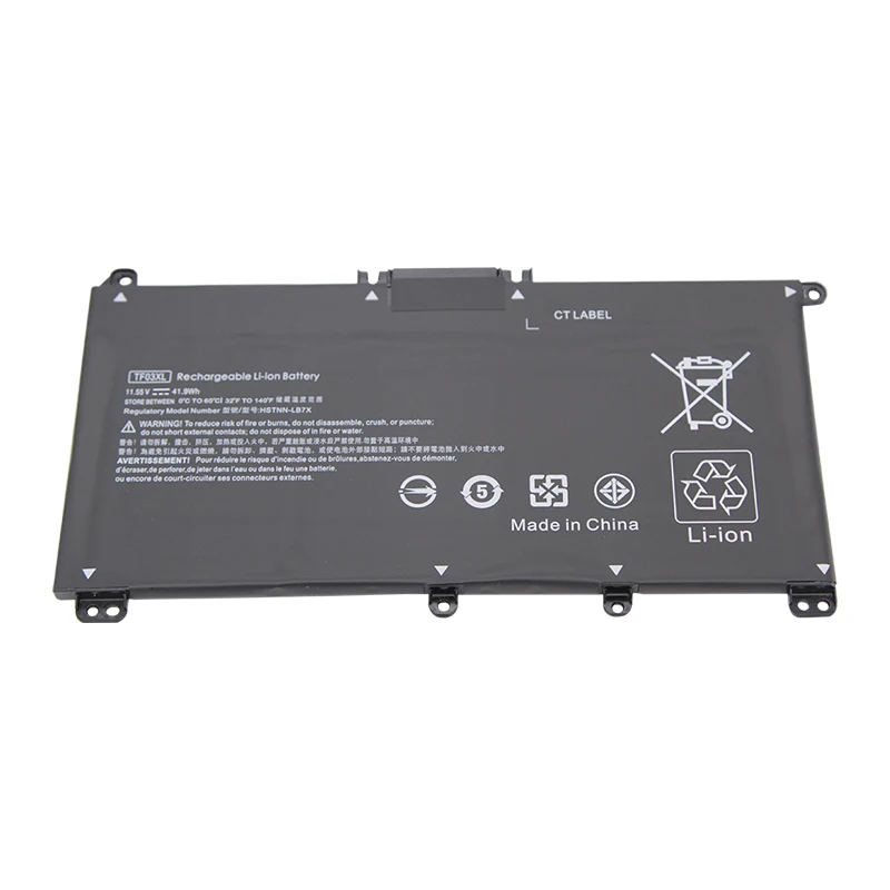 Una batería negra para una computadora portátil