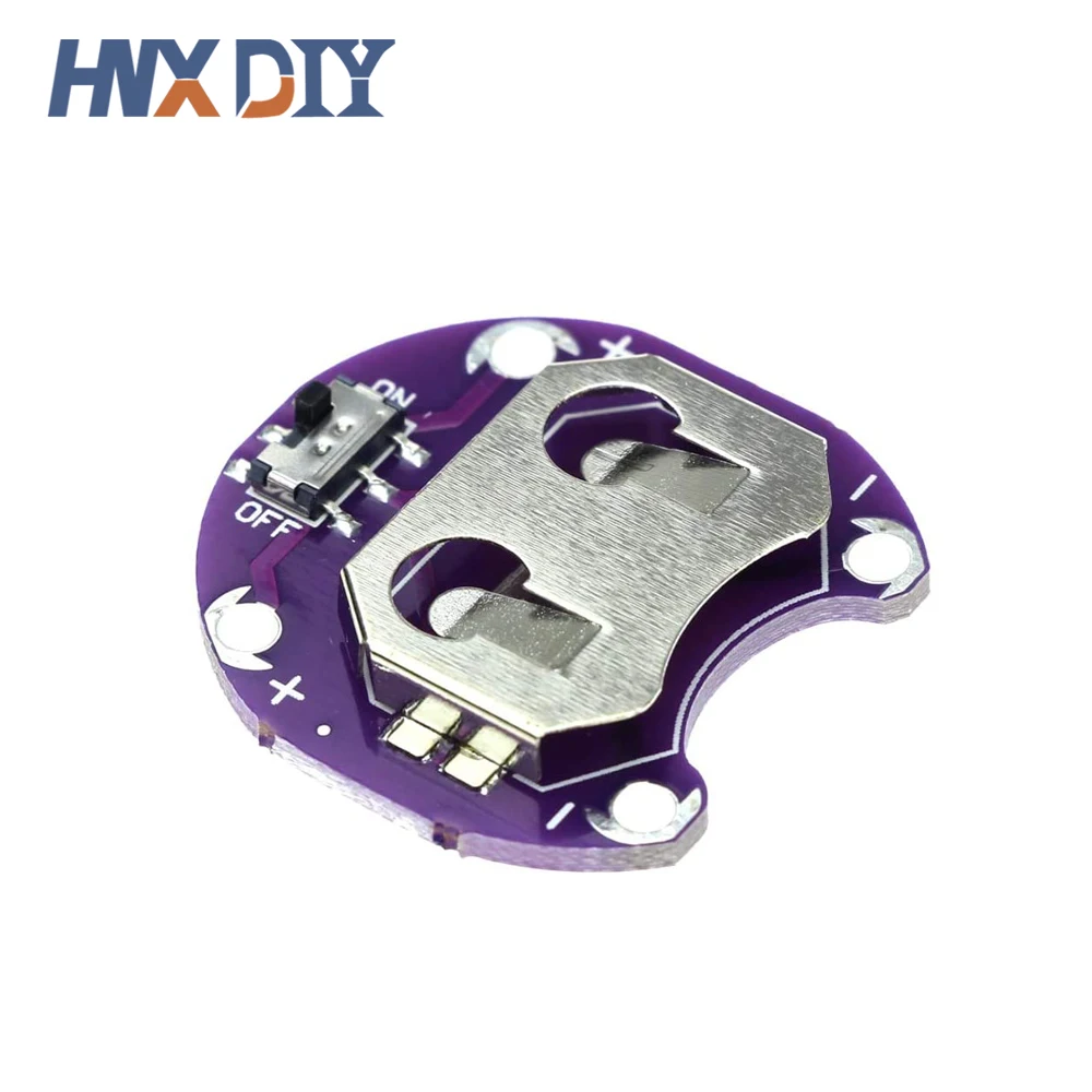 Soporte de batería de celda de moneda LilyPad, módulo de montaje de batería CR2032, 10 piezas - imagen 4