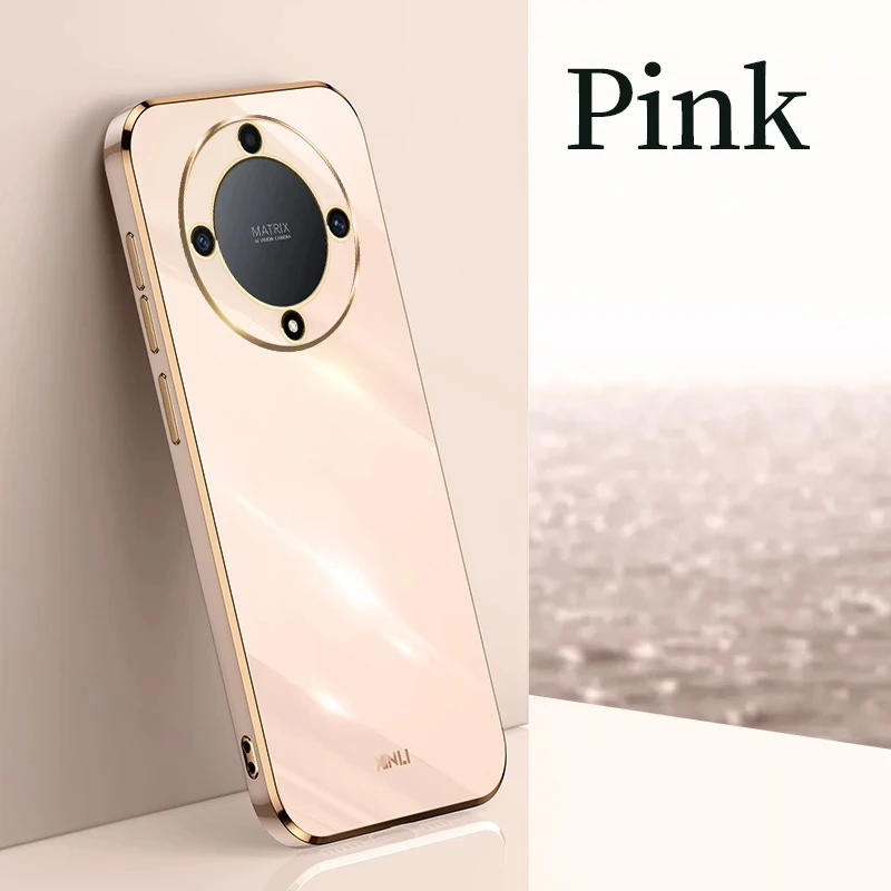 Funda para Honor Magic 6 Lite X9B 5G TPU, funda trasera de protección de silicona suave de lujo para Magic6 Lite X9 B, parachoques a prueba de golpes