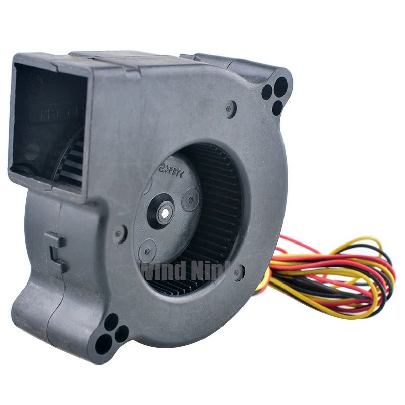 D06F-12BS1 Ventilador centrífugo de 6 cm, 60 mm, 60 x 60 x 25 mm, DC12V, 0,33 A, 3 pines para proyectores y impresoras, funcionamiento silencioso