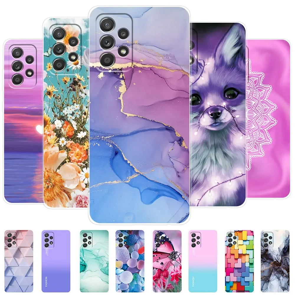 Fundas traseras de silicona suave para Samsung Galaxy A52s, 5G, A52, 4G, A53, 5G, 2022, A33, A24, A54, A34, transparentes, Paras