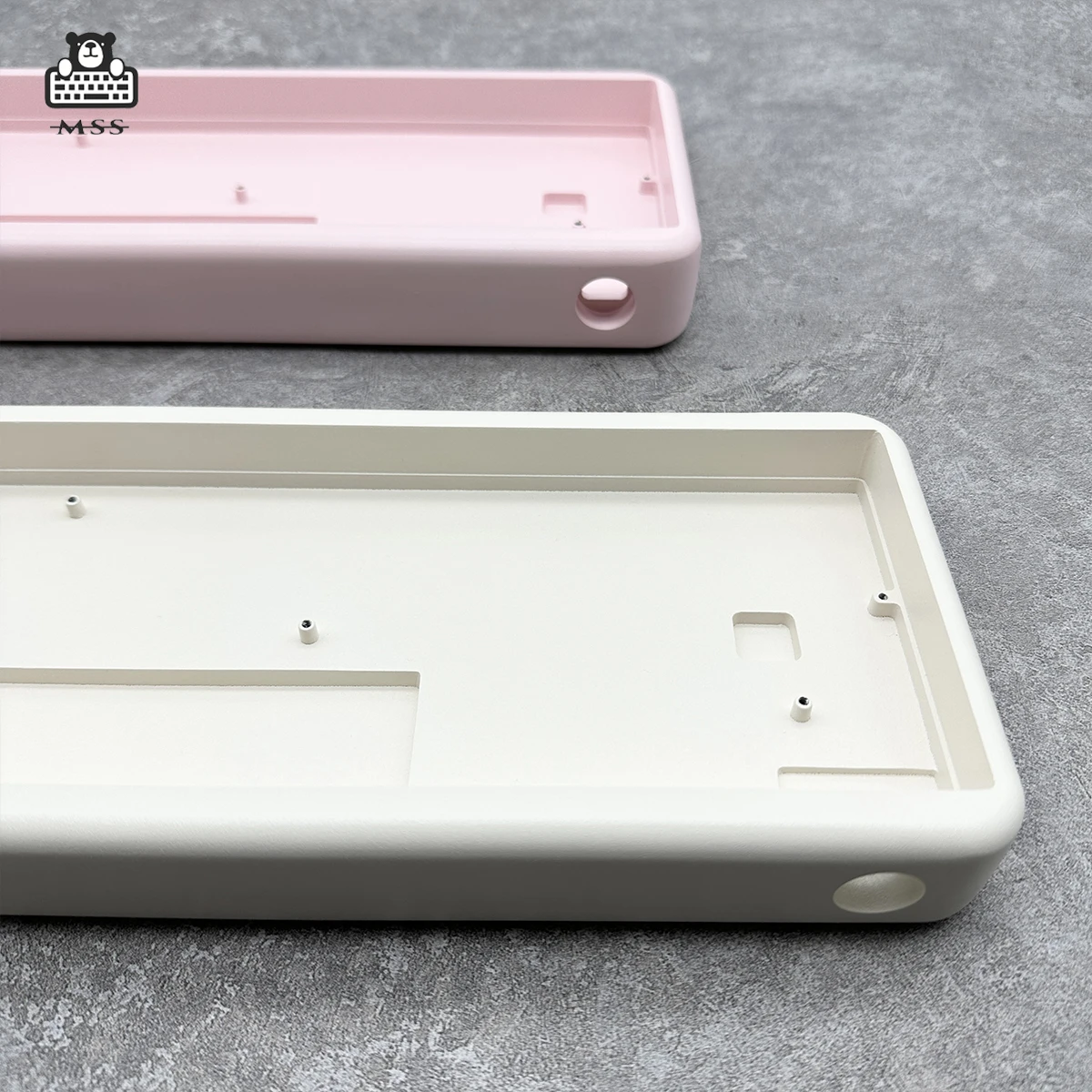 Mss Studio Gh60 funda de teclado de aleación de aluminio estándar Kit de teclado mecánico para Raven61 Pc Gamer Wooting He teclado Hm66 60% - imagen 5