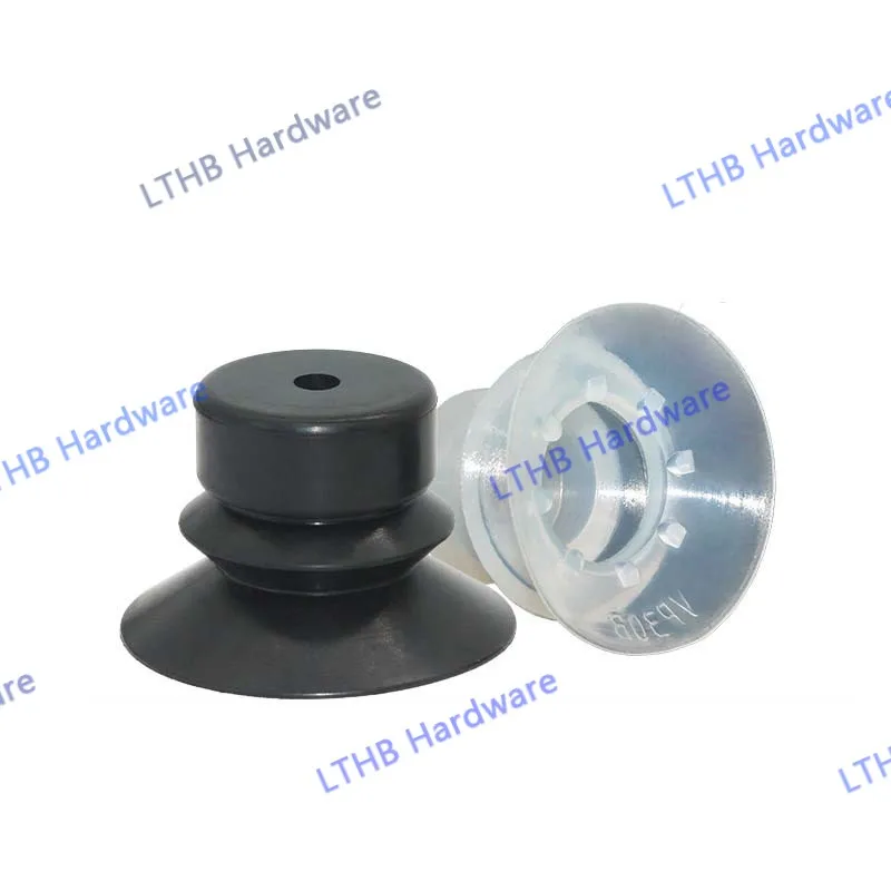 Ventosa de vacío neumática de silicona/NBR, boquilla de doble capa, ventosa VP10BS/VP20BS para máquina de automatización, accesorios de Robot - imagen 2