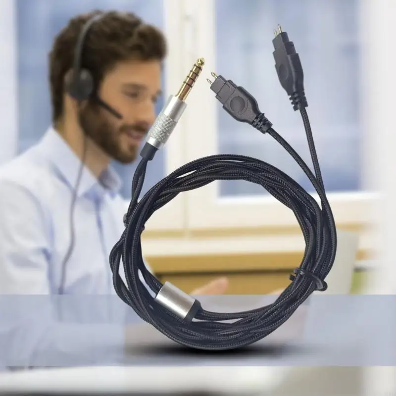 Cable auriculares actualización masculina 4.4 mm 4.4 mm para HD580 HD600 HD650 HD660S - imagen 4