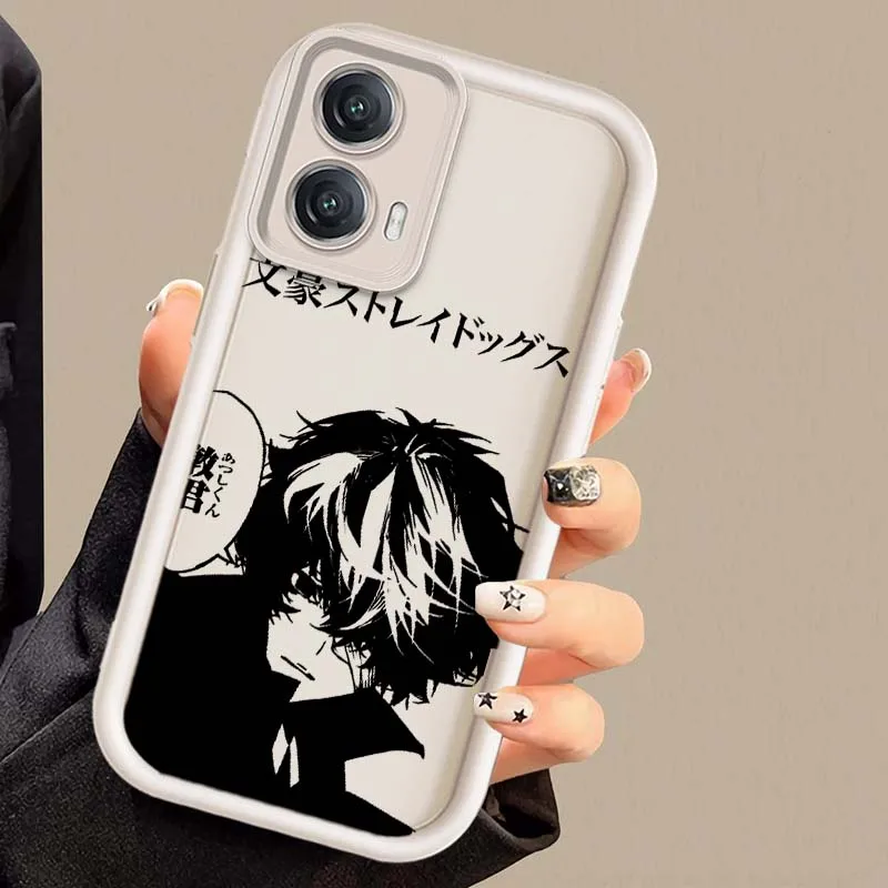 Anime Bungo Stray Dogs para Motorola Edge 50 60 G30 G20 G10 G05 G04s E30 E32 E14 Stylus Fusion Pro Eye escalera funda de teléfono - imagen 5