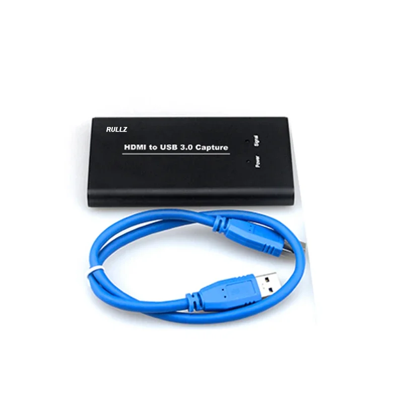 Graphics Capture Card 4K HDMI To USB 3.0 Video Recording Box for PC Game Live Streaming Video Recorder Mic in Audio Out Loop - imagen 3