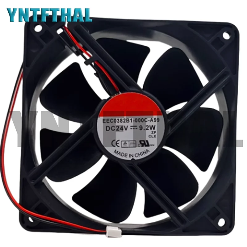 Nuevo EEC0382B1-000C-A99 12038 24V 9,2W ventilador de refrigeración