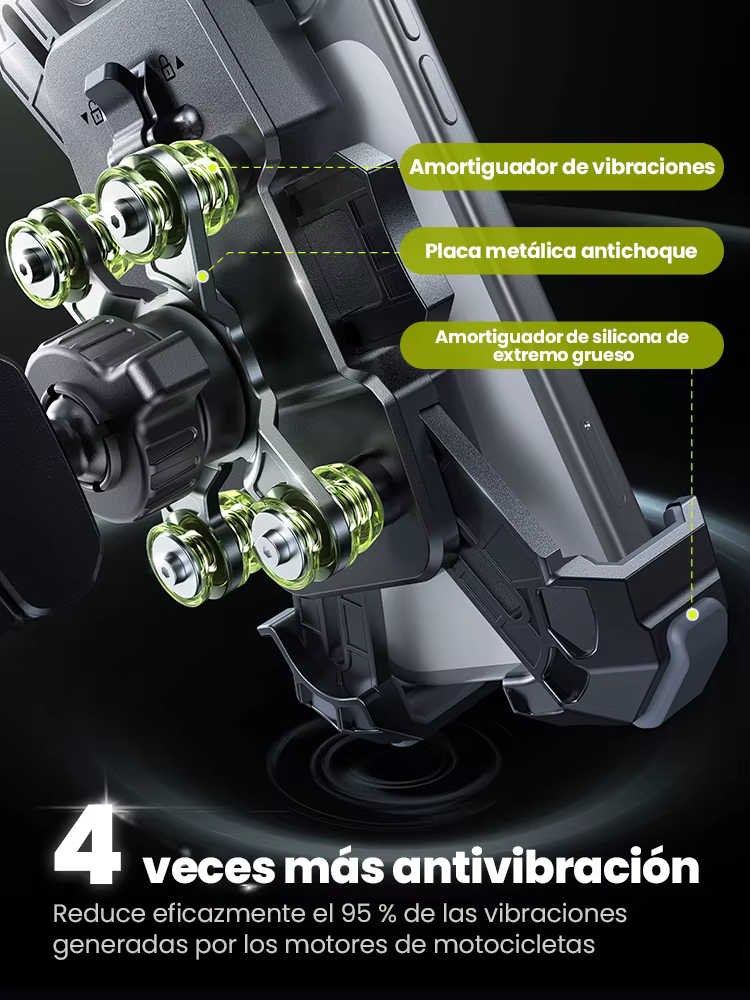 Joyroom Soporte Móvil Bicicleta Universal 360° Antigolpes - imagen 4