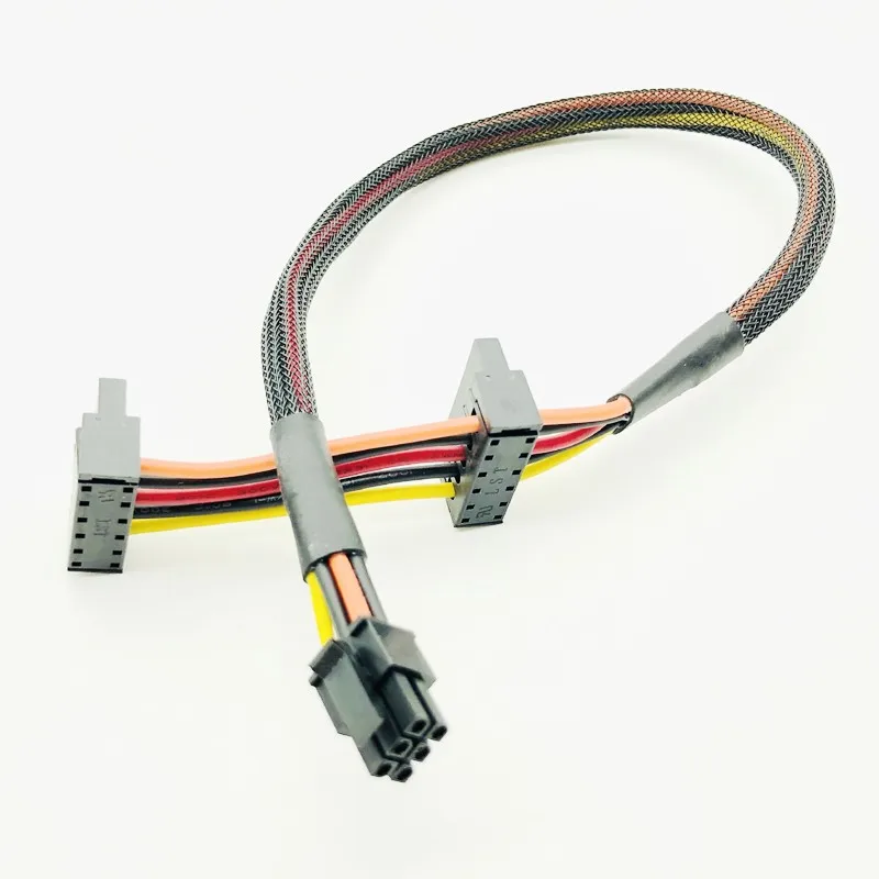 Mini Cable de alimentación de conector SATA Dual de 6 pines para Dell Vostro 3668 3667 3650 disco duro SATA HDD SSD Cable de alimentación - imagen 2