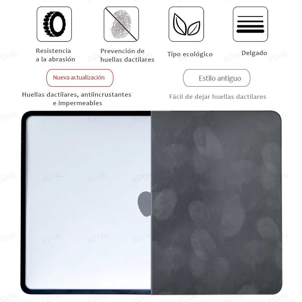 Para Macbook Pro 13 Funda M2 2022 M4 Air M1 para MacBook Air 13 Funda Pro 16 Funda M3 2023 Pro 14 Funda 15,3 Funda para portátil - imagen 3