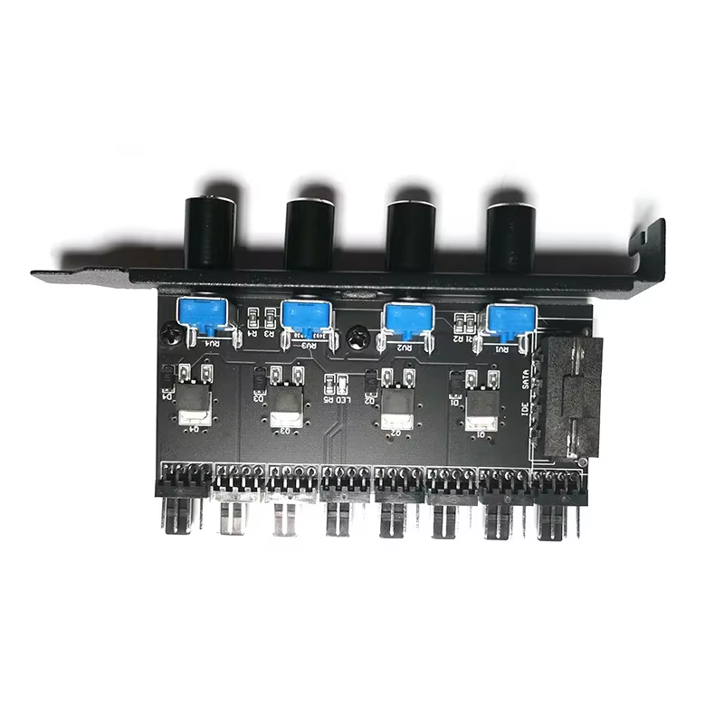 Hub de ventiladores para PC multicanal control PWM fuente alimentación - imagen 3