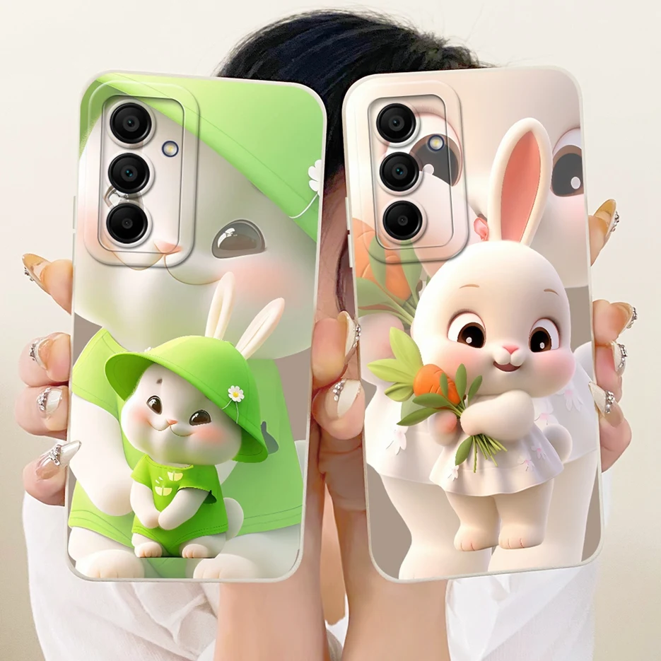 Para Samsung Galaxy A54 funda SM-A546B nuevo caramelo pintado Linda funda de dibujos animados suave TPU funda de teléfono para Samsung A14 A24 A34 A54 Fundas - imagen 2