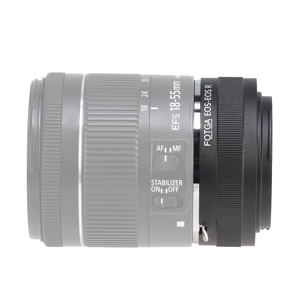 FOTGA-anillo adaptador de lente para cámara Canon EF-S a EOSR RP R5 R6 RF, montaje sin espejo - imagen 5