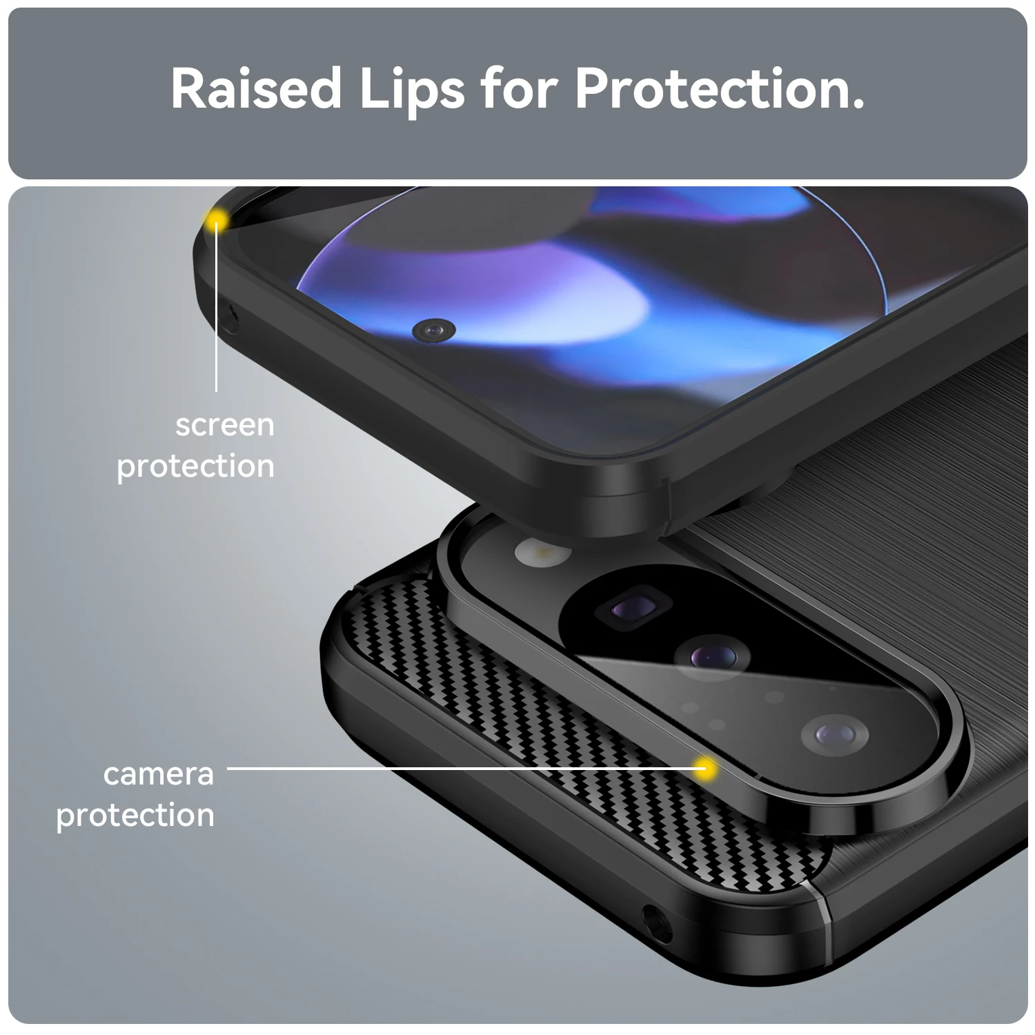 Para Google Pixel 10 Pro Funda Google Pixel 10 9 8 7 Pro Funda Coque Funda de silicona suave a prueba de golpes Funda de teléfono Pixel 10 Pro - imagen 5