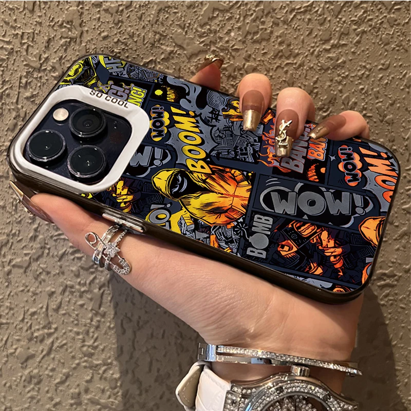 Funda de teléfono Graffiti de moda para Xiaomi Redmi Note 14 13 12 11 Pro Plus 4G 5G 12S 11S 10S 10 9 9S 12C 13C 14C A3 A4 contraportada - imagen 3