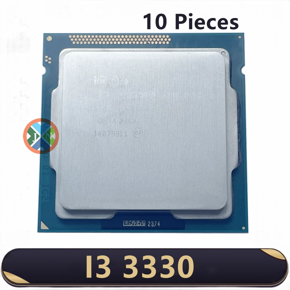 Procesador de CPU de cuatro núcleos, 10 piezas, i5 3330, 3,0 GHz, 6M, 77W, LGA 1155