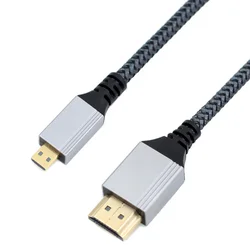 Cable Micro HDMI a HDMI 4K para cámaras, GoPro y Raspberry Pi