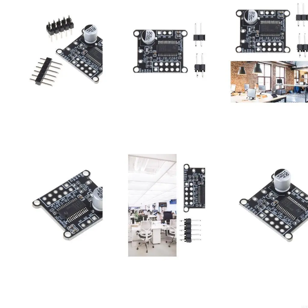 462E Motor sin escobillas Motor Simple FOC Mini 8V-30V 2.5A Control control FOC SVPWM/SPWM Algoritmo DRV8313 Tablero del