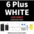 For 6 Plus White