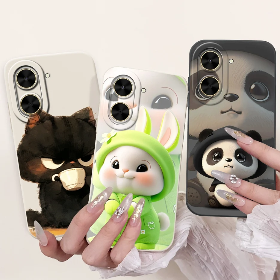 Para Xiaomi Redmi A5 4G funda divertida de dibujos animados funda de teléfono suave Siiicone para Xiaomi Poco C71 C 71 PocoC71 RedmiA5 4G Fundas bolsas - imagen 3