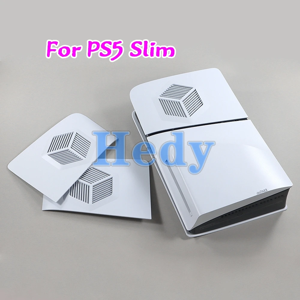 1 Juego para PlayStation 5 versión de unidad óptica Digital delgada funda superior para PS5 carcasa delgada superficie de CA izquierda derecha