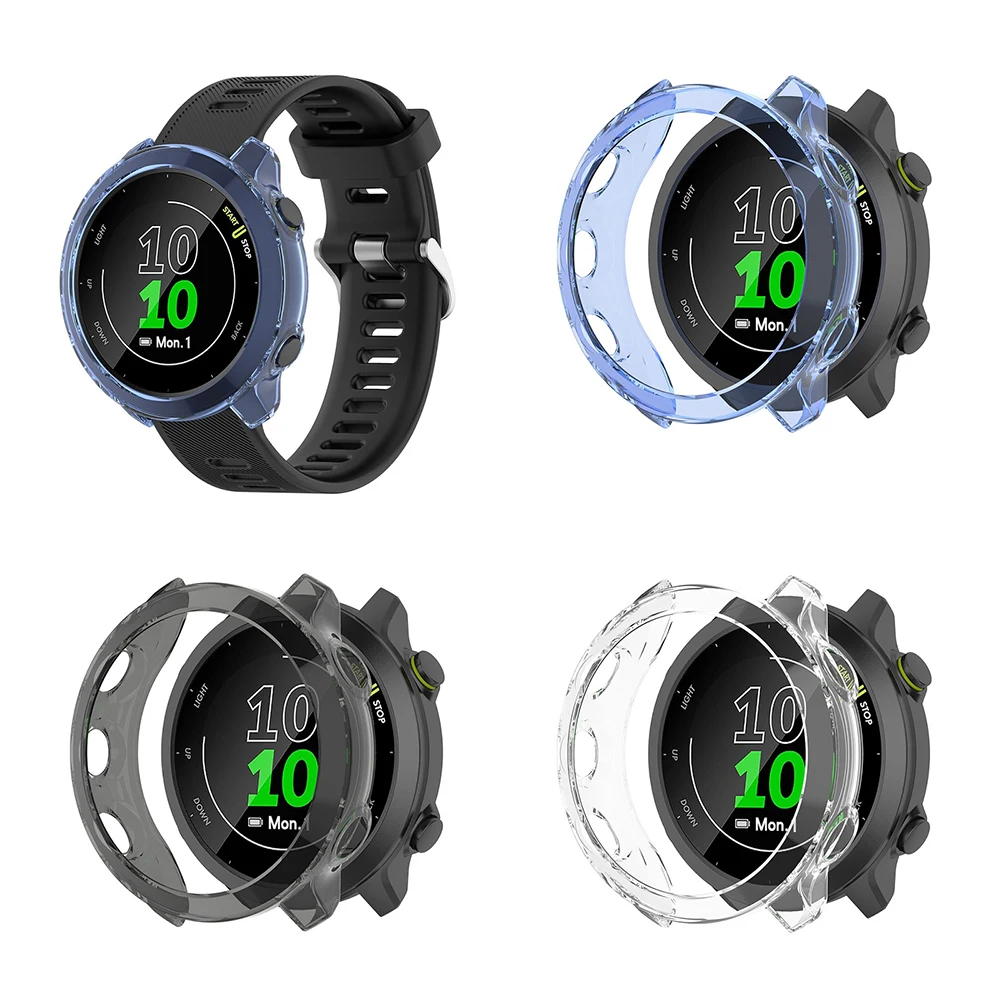 Weiche TPU-Schutzhülle für Garmin Forerunner 55 158, transparente Schutzhülle - imagen 2