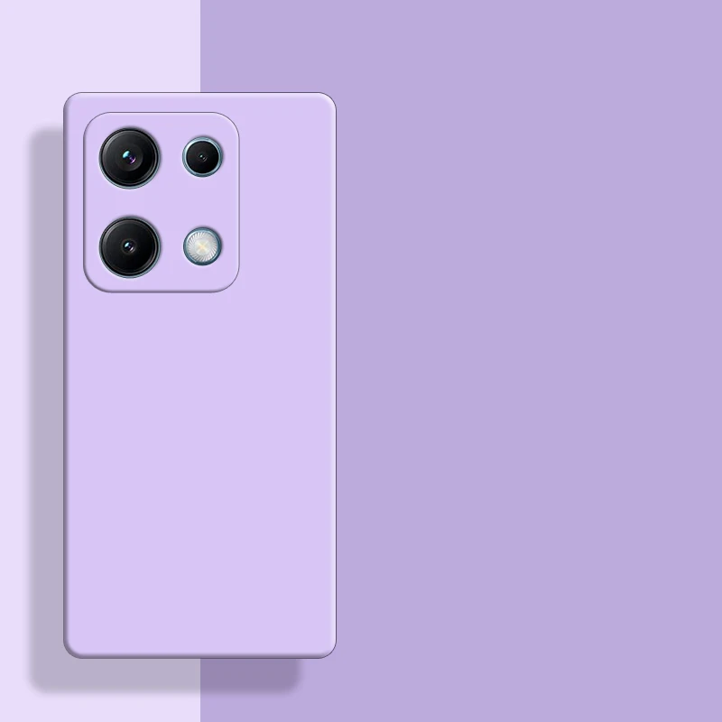 Para Redmi Note 14s 4G funda para Redmi Note 14s funda de 6,5 pulgadas nuevo parachoques protector de silicona líquida Original para Redmi Note 14s - imagen 4