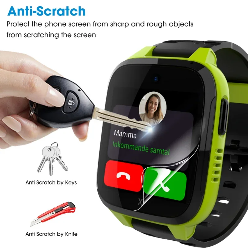 Para Xplora XGO 3 2 película protectora de pantalla transparente resistente a los arañazos película de hidrogel suave para Xplora XMOVE/X5 accesorios de juego - imagen 2