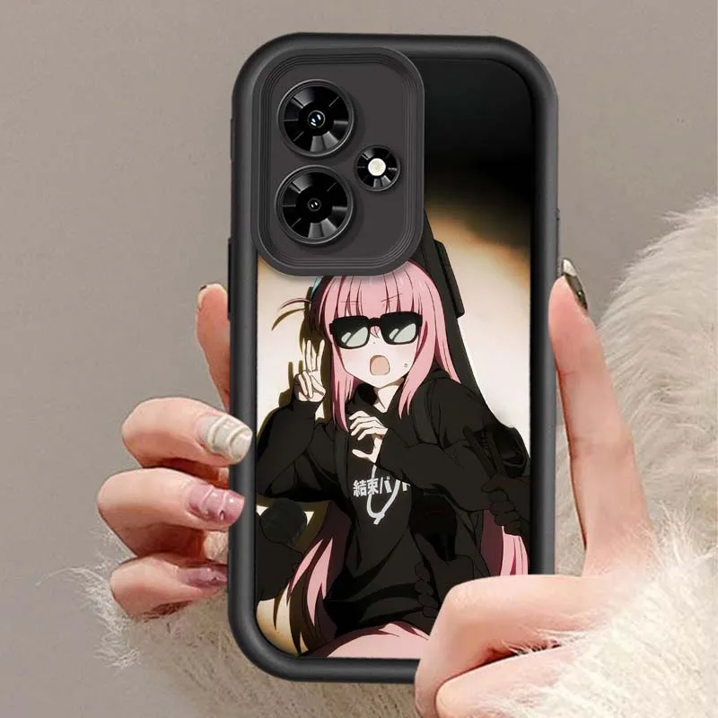 Funda de Anime Gotou Hitori para Infinix GT Hot 10 20 30 11 12 12i 20s 30i 40 40i 50 50i Pro Play NFC caja de teléfono con escalera ocular - imagen 4